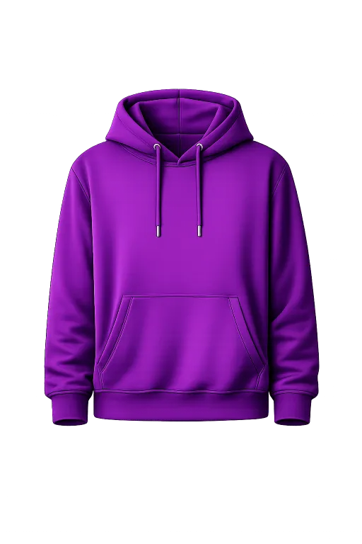 My custom Hoodie (Purple, L)